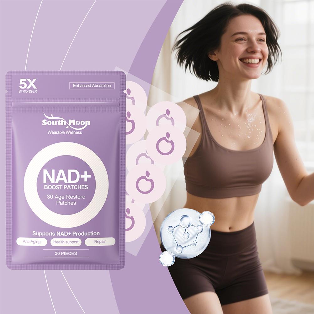 Health And Wellness Promotion - لاصقات تعزيز NAD+ (1/3/5 أكياس، 30