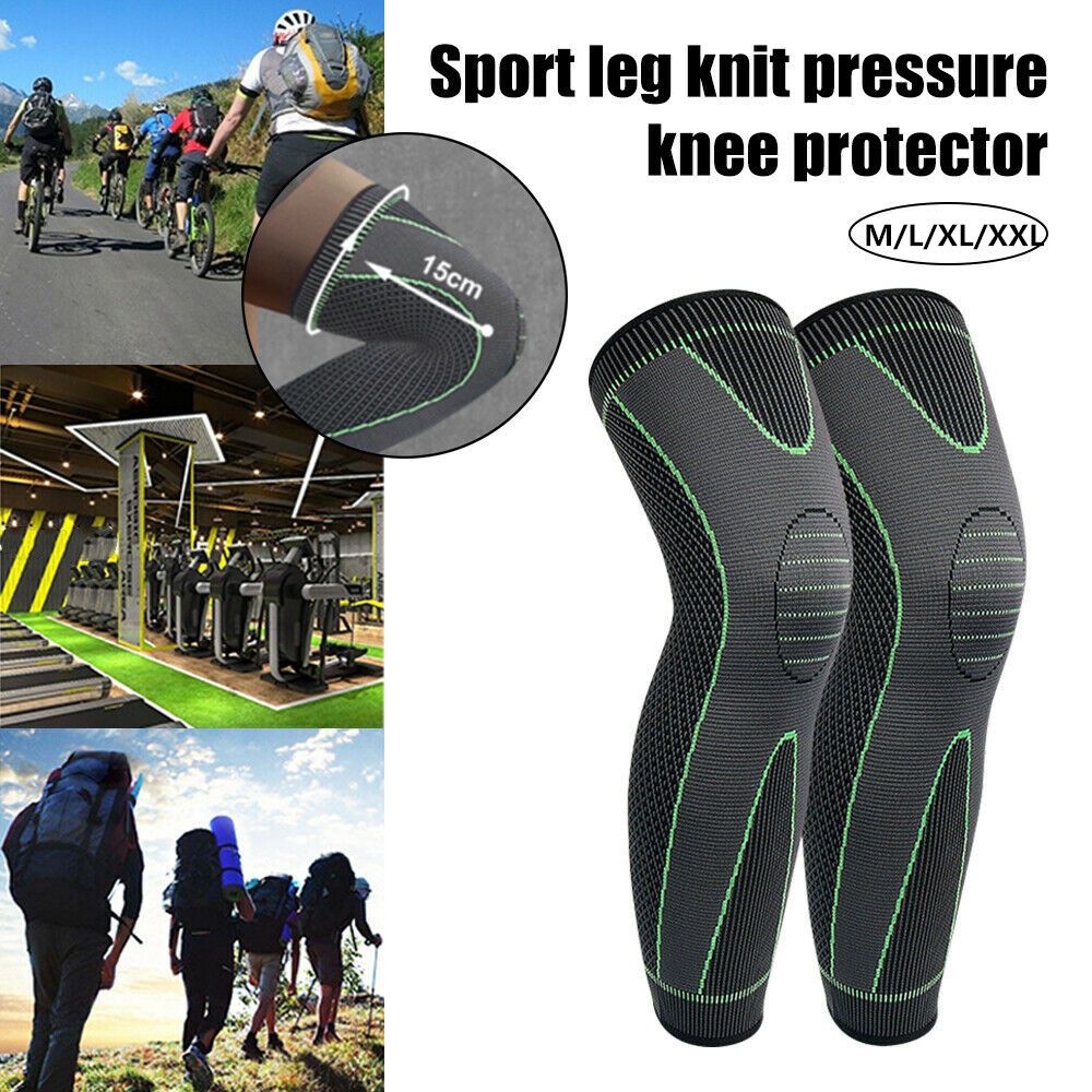 Compression Knee Sleeve - دعامة دعم الركبة الضاغطة بأرجل كاملة