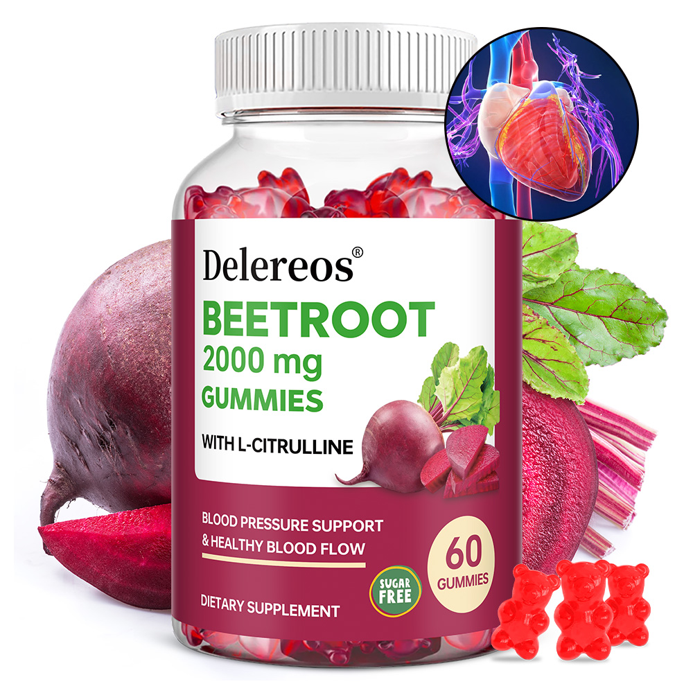 Health And Wellness Promotion - علكة Beetroot، تساعد على دعم ضغط