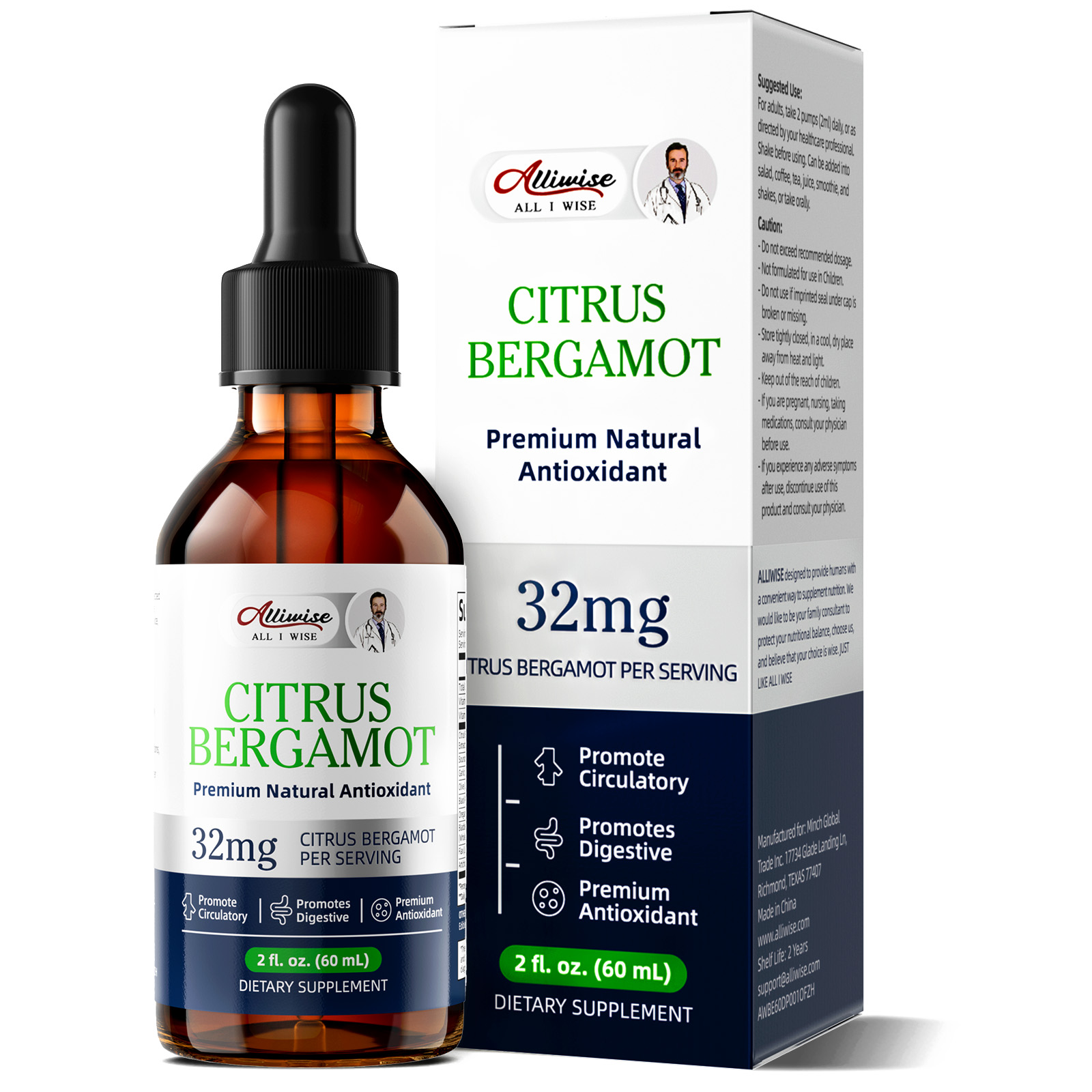 Health And Wellness Promotion - قطرات مستخلص البرغموت من أليوايز لتعزيز