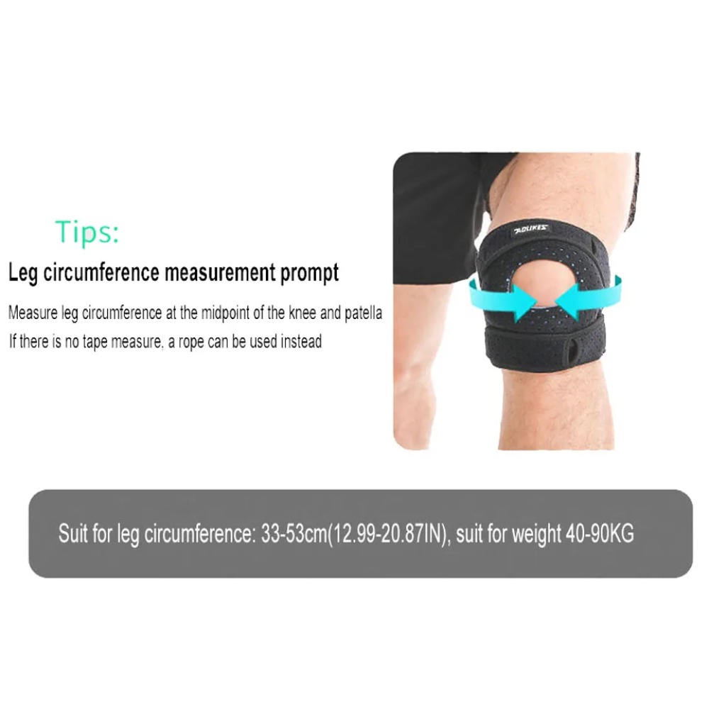 جديد 1 قطعة دعامة الركبة الرضف - مراجعة Compression Knee Sleeve وسعره