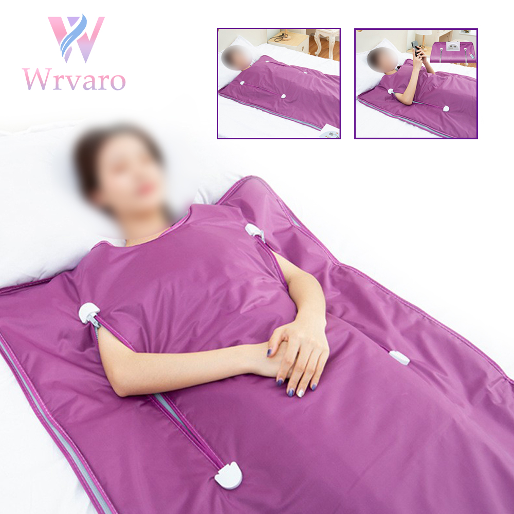 بطانية ساونا بأكمام، بطانية سا - مراجعة Sauna Blanket Infrared وسعره