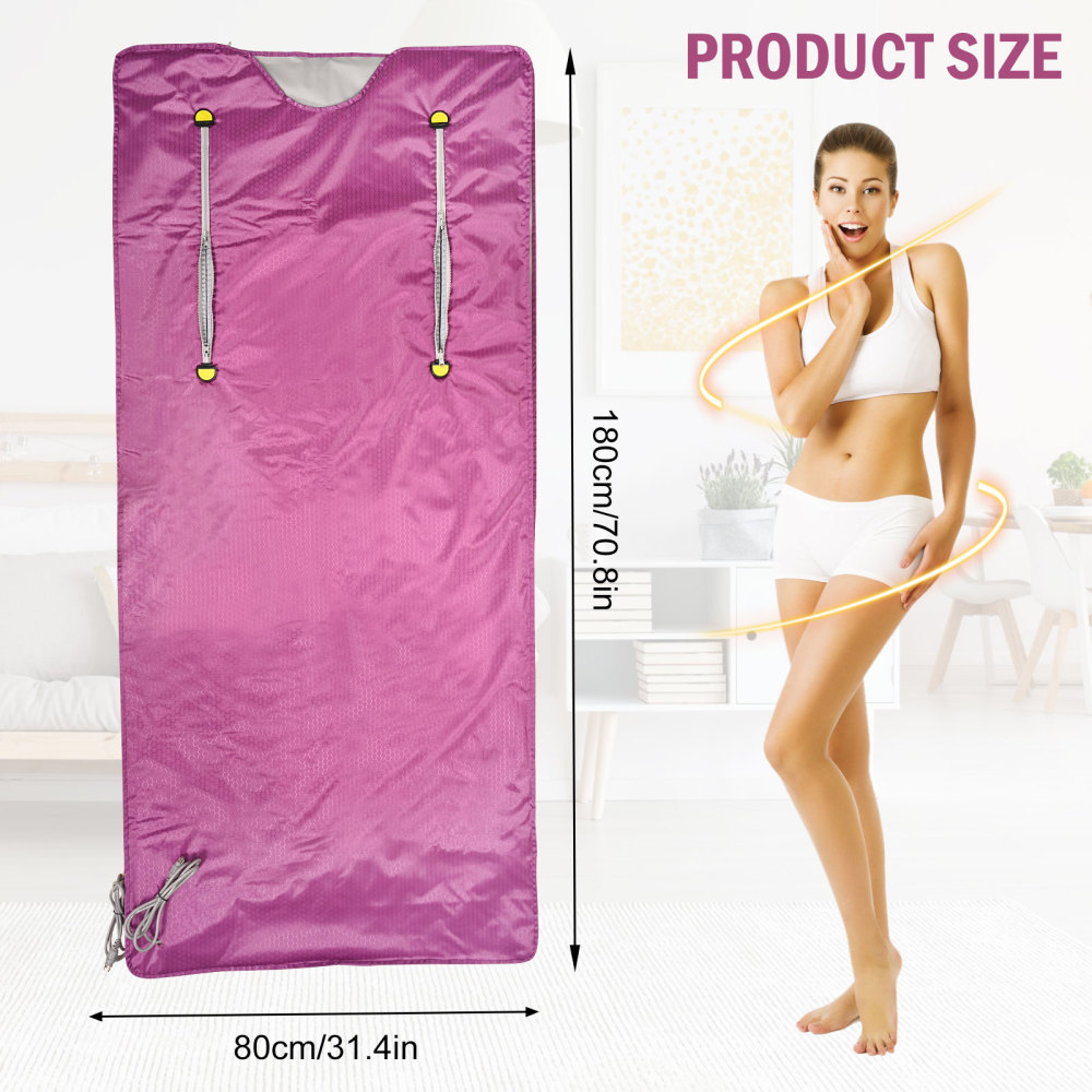 بطانية ساونا بأكمام، بطانية سا - مراجعة Sauna Blanket Infrared وسعره