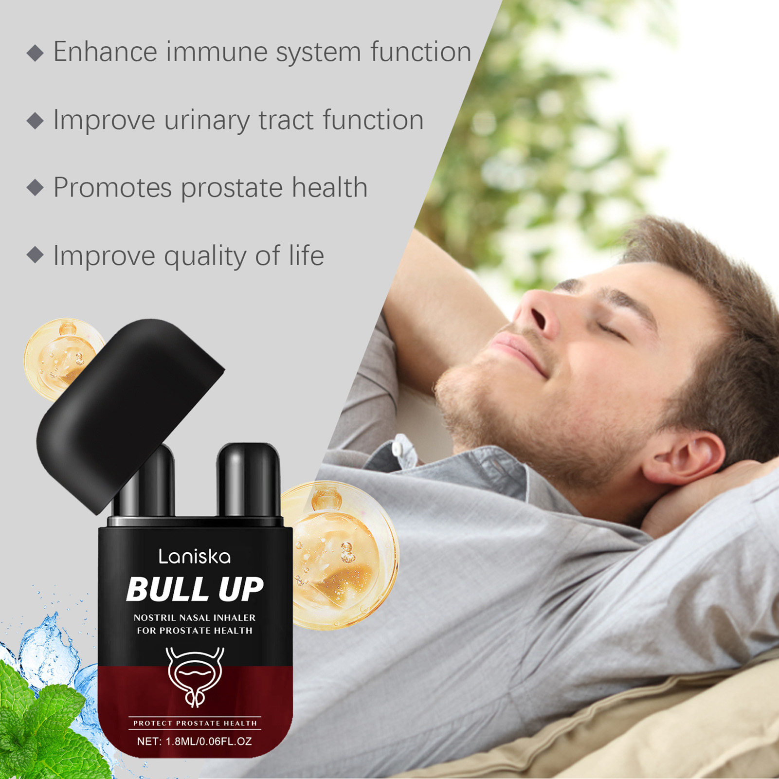 بخاخ الأنف المحمول ثنائي الوظي - مراجعة Health And Wellness Promotion وسعره