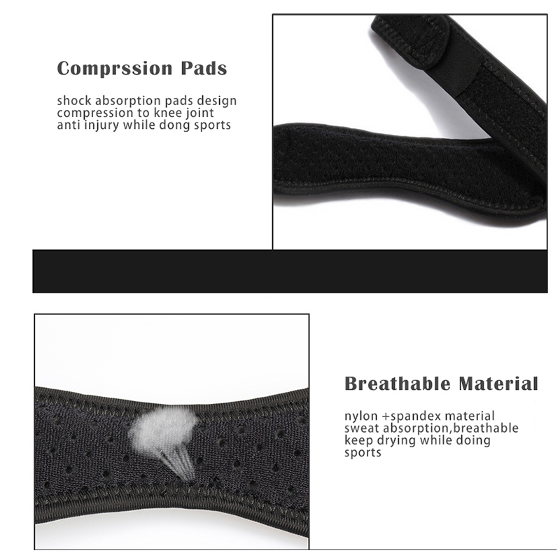 دعامة ركبة قابلة للتعديل لامتص - مراجعة Compression Knee Sleeve وسعره