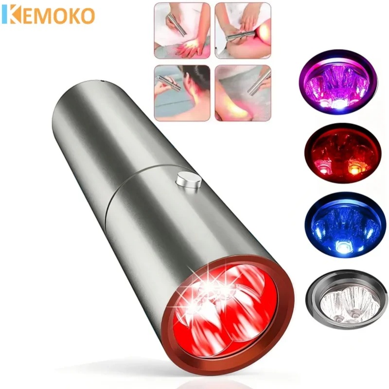 جهاز علاج بالضوء الأزرق والأحم - مراجعة Acne Light Therapy Pen وسعره