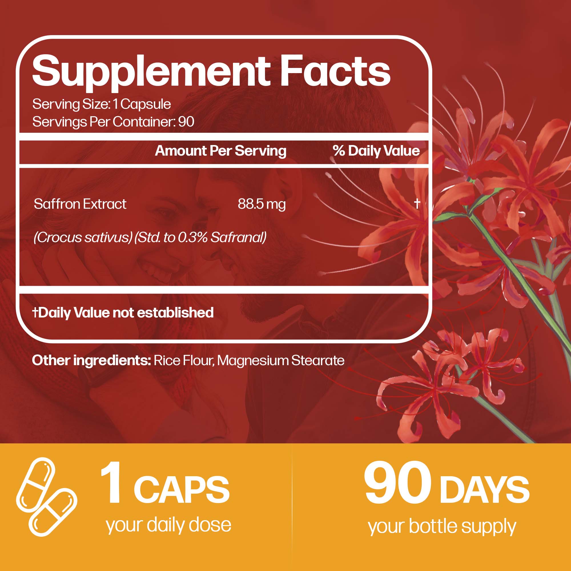 كبسولات مستخلص الزعفران، مكمل  - مراجعة Health And Wellness Promotion وسعره