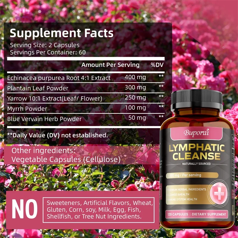 مكمل التنظيف اللمفاوي - يدعم ا - مراجعة Health And Wellness Promotion وسعره