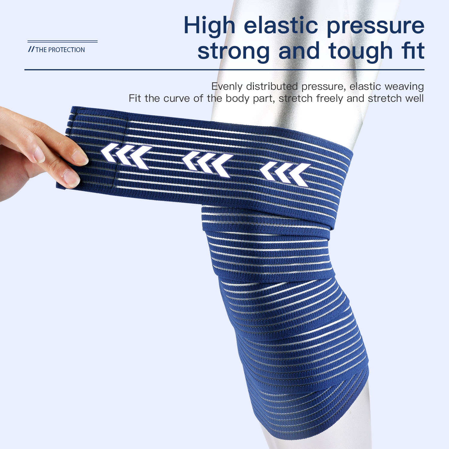 1 قطعة ضمادة ضغط الشريط الكاحل - مراجعة Compression Knee Sleeve وسعره