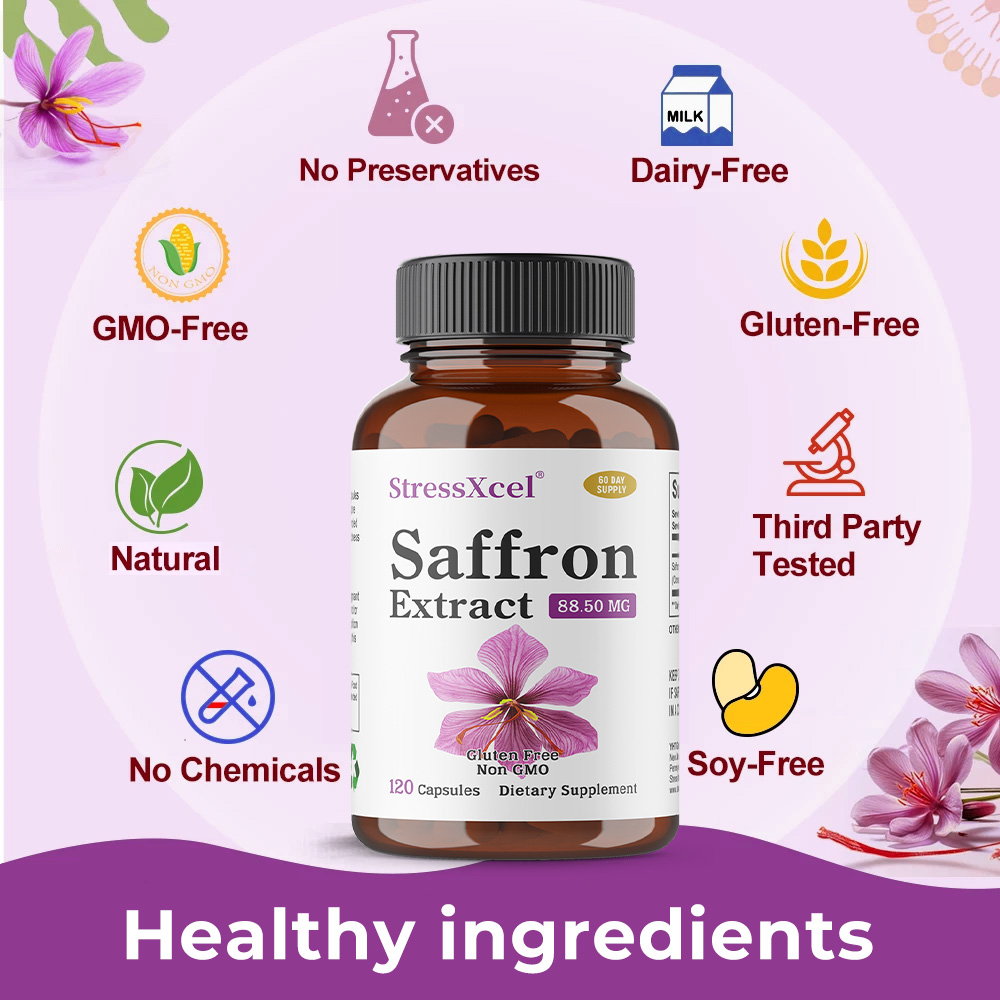 كبسولات مستخلص الزعفران، مكمل  - مراجعة Health And Wellness Promotion وسعره