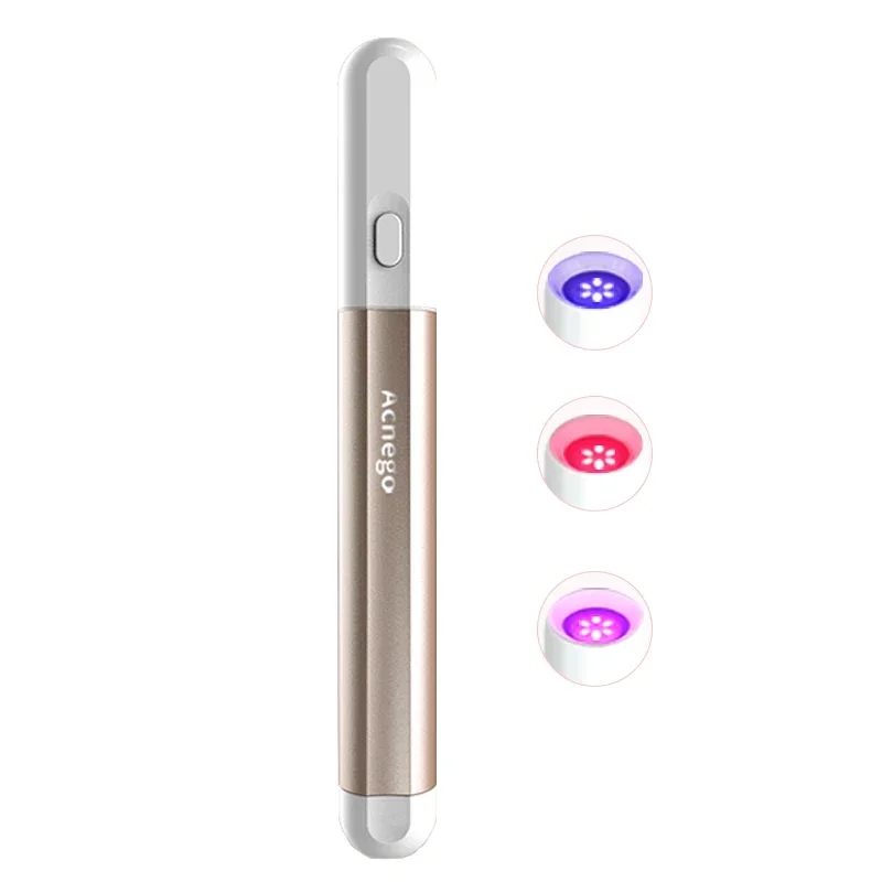 قلم العلاج بالضوء الأزرق LED 2 - مراجعة Acne Light Therapy Pen وسعره