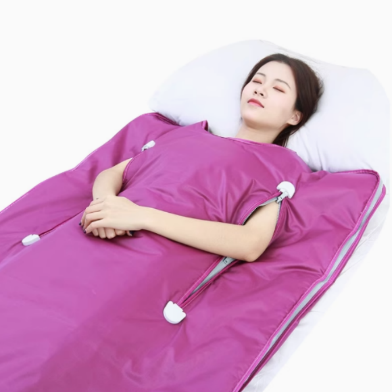 بطانية ساونا بأكمام، بطانية سا - مراجعة Sauna Blanket Infrared وسعره