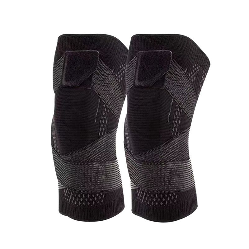 واقيات ركبة رياضية للجنسين، حم - مراجعة Compression Knee Sleeve وسعره