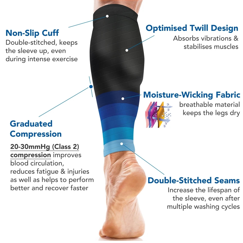 زوج واحد من أكمام ضغط الساق بد - مراجعة Compression Knee Sleeve وسعره